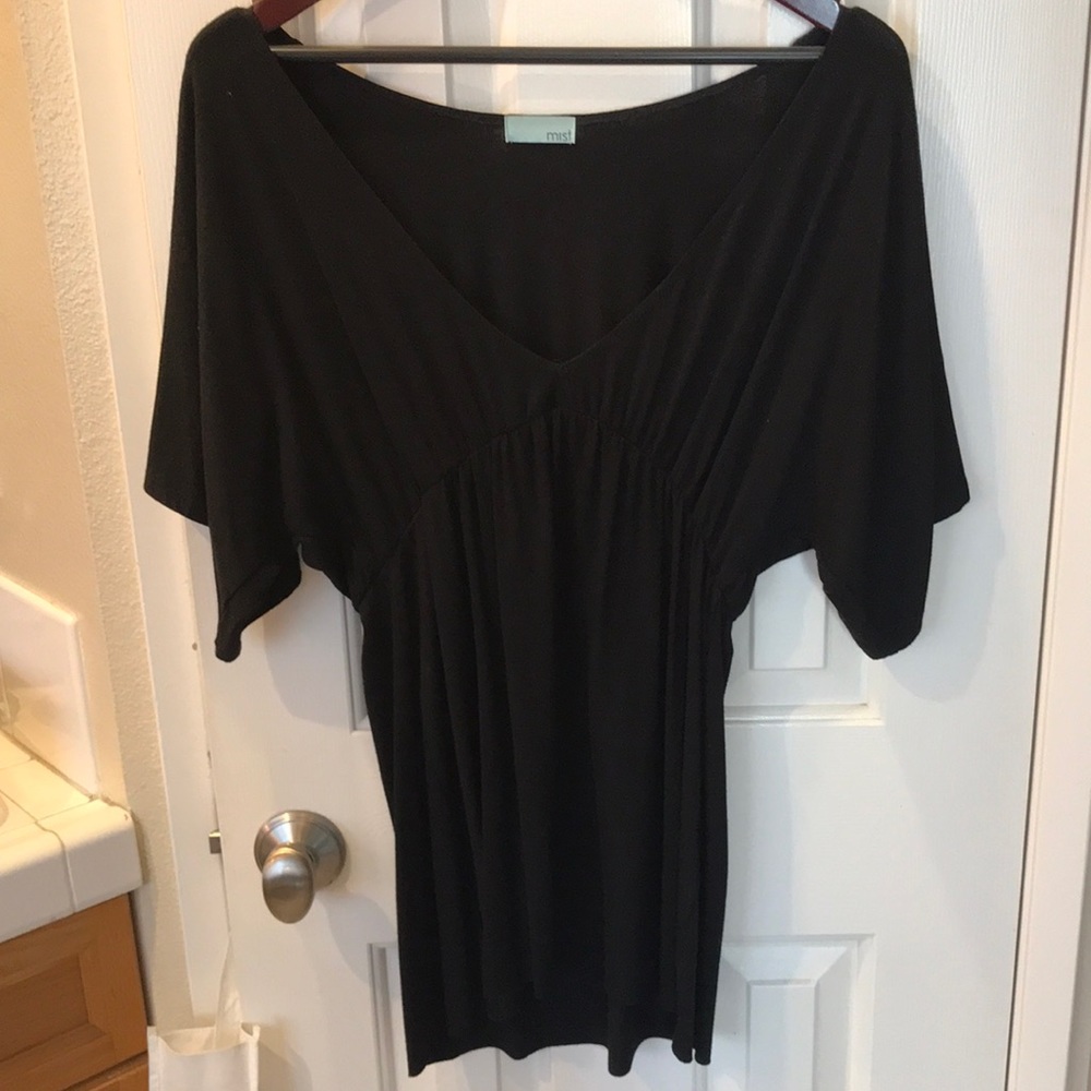 Black Mist top, size medium